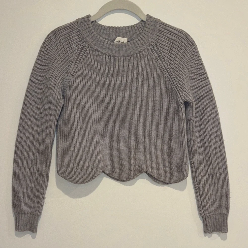 Adorable Cropped Wool Sweater - Picture 1 of 4